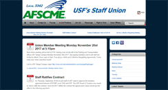 Desktop Screenshot of afscme.ourusf.org
