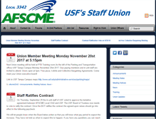 Tablet Screenshot of afscme.ourusf.org
